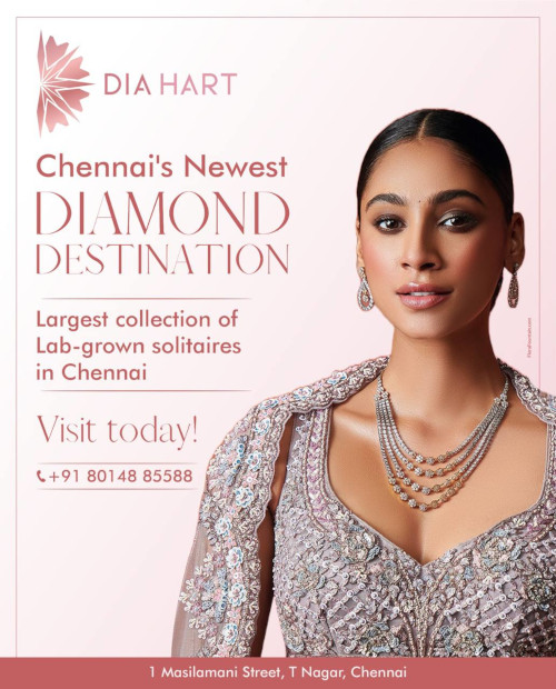 Discover DIAHART: Chennais Ultimate Destination for Lab-Grown Solitaires!