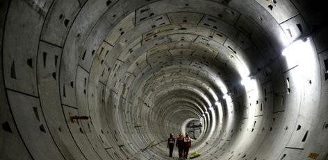 Live Chennai: Anna Nagar Tower- Thirumangalam Metro Rail Tunnel 