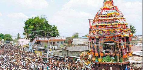 Live Chennai: Poochorithal festival at Samayapuram held in a grand ...